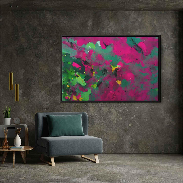 Pink Abstract Splatter #125 - Kanvah