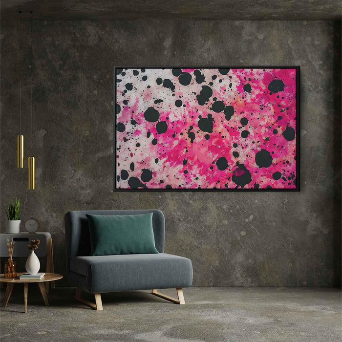 Pink Abstract Splatter #129 - Kanvah