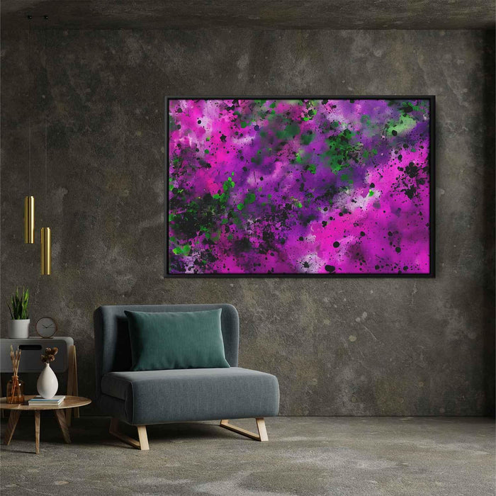 Purple Abstract Splatter #119 - Kanvah