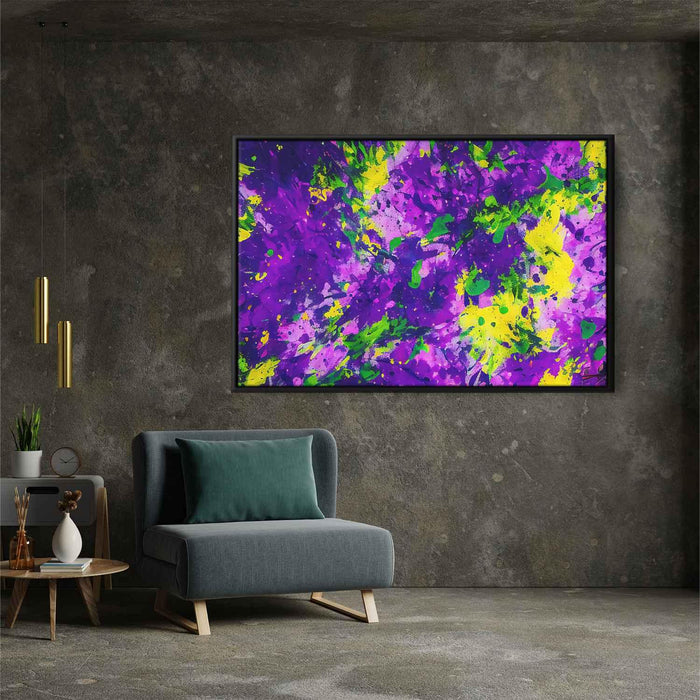 Purple Abstract Splatter #120 - Kanvah