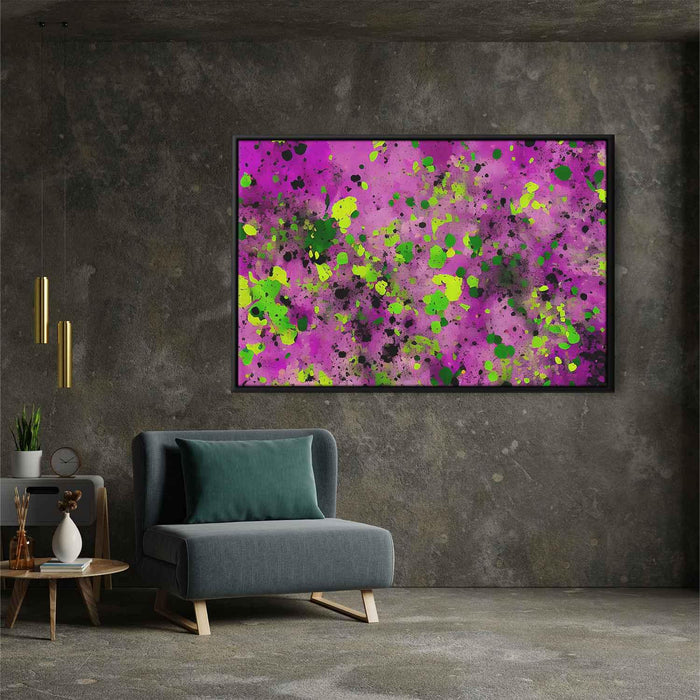 Purple Abstract Splatter #125 - Kanvah