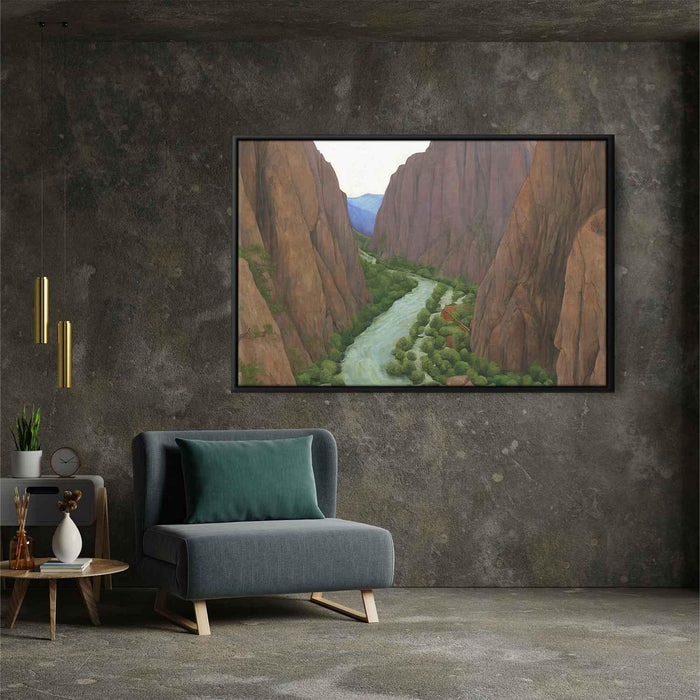 Realism Black Canyon of Gunnison #162 - Kanvah