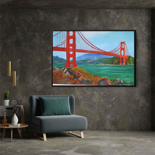 Realism Golden Gate Bridge #104 - Kanvah