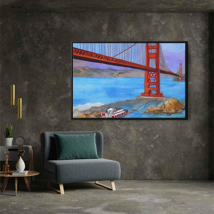 Realism Golden Gate Bridge #119 - Kanvah