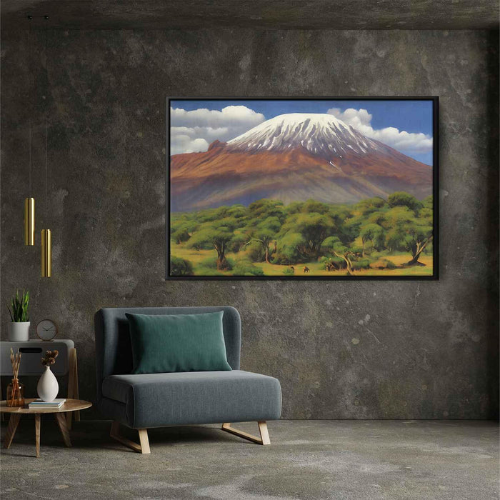 Realism Mount Kilimanjaro #139 - Kanvah