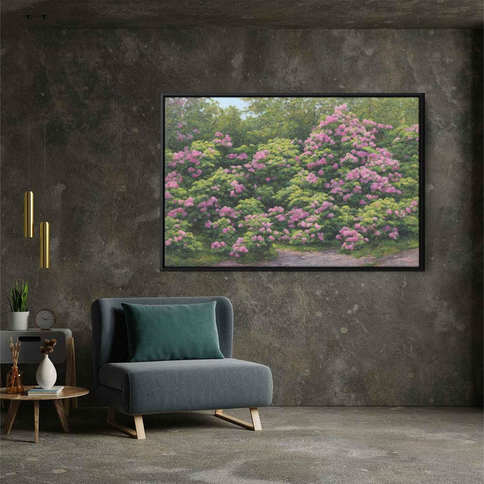 Realistic Oil Rhododendron #129 - Kanvah