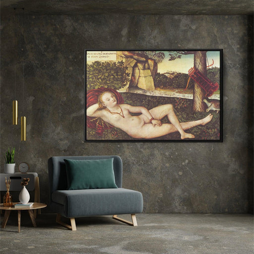 Reclining Diana by Lucas Cranach the Elder - Canvas Artwork