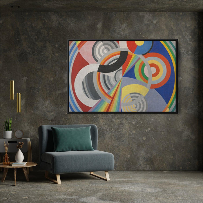 Rhythm no.1 by Robert Delaunay - Canvas Artwork