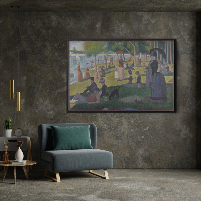 Sunday Afternoon on the Island of La Grande Jatte by Georges Seurat - Canvas Artwork