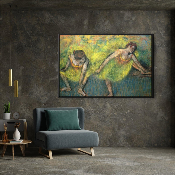 Two Dancers at Rest by Edgar Degas - Canvas Artwork