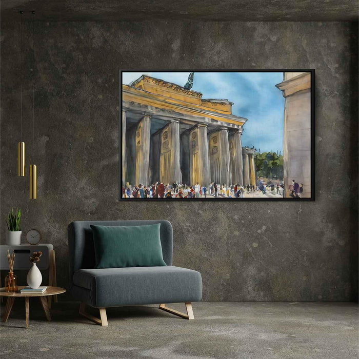 Watercolor Brandenburg Gate #125 - Kanvah