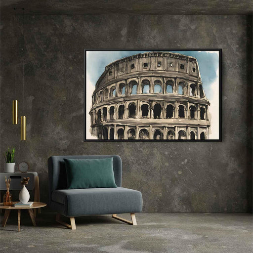 Watercolor Colosseum #129 - Kanvah
