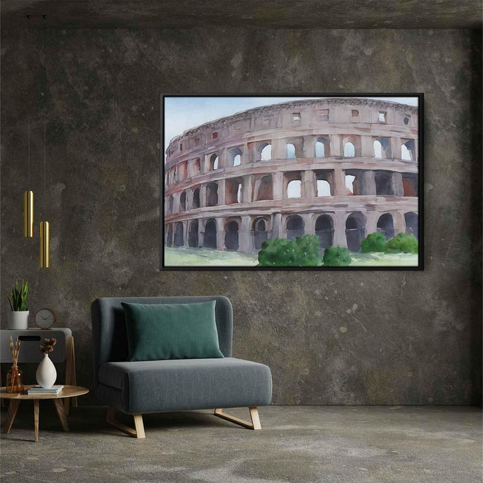 Watercolor Colosseum #138 - Kanvah