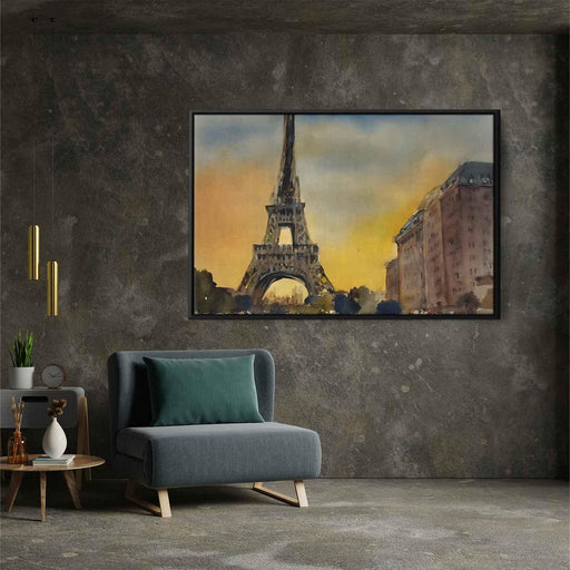 Watercolor Eiffel Tower #138 - Kanvah