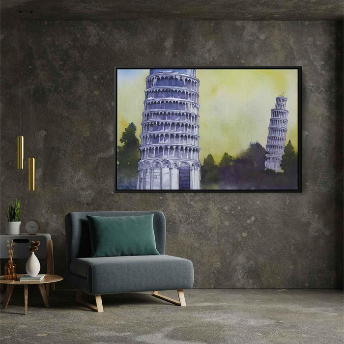 Watercolor Leaning Tower of Pisa #125 - Kanvah