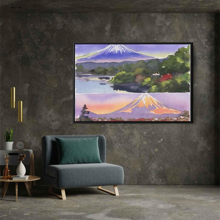 Watercolor Mount Fuji #109 - Kanvah