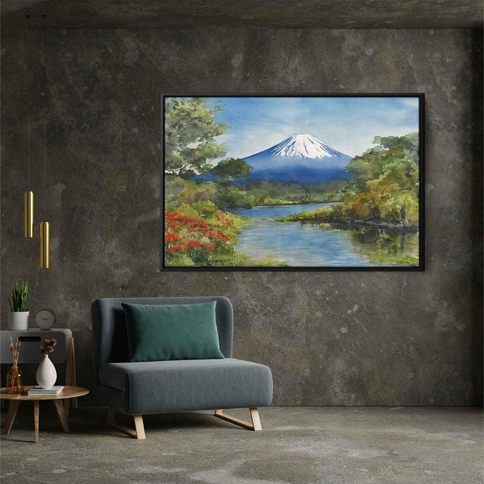 Watercolor Mount Fuji #119 - Kanvah