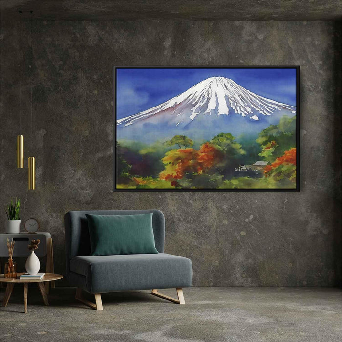 Watercolor Mount Fuji #120 - Kanvah