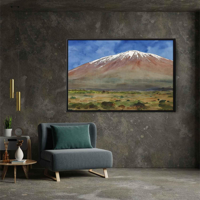 Watercolor Mount Kilimanjaro #119 - Kanvah