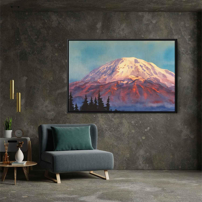 Watercolor Mount Rainier #104 - Kanvah