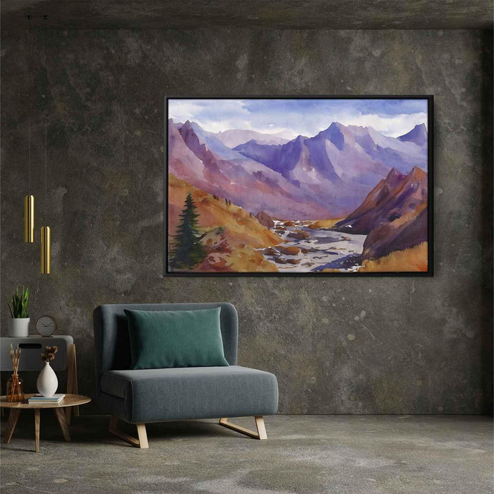 Watercolor Rocky Mountains #109 - Kanvah