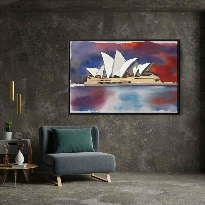 Watercolor Sydney Opera House #109 - Kanvah