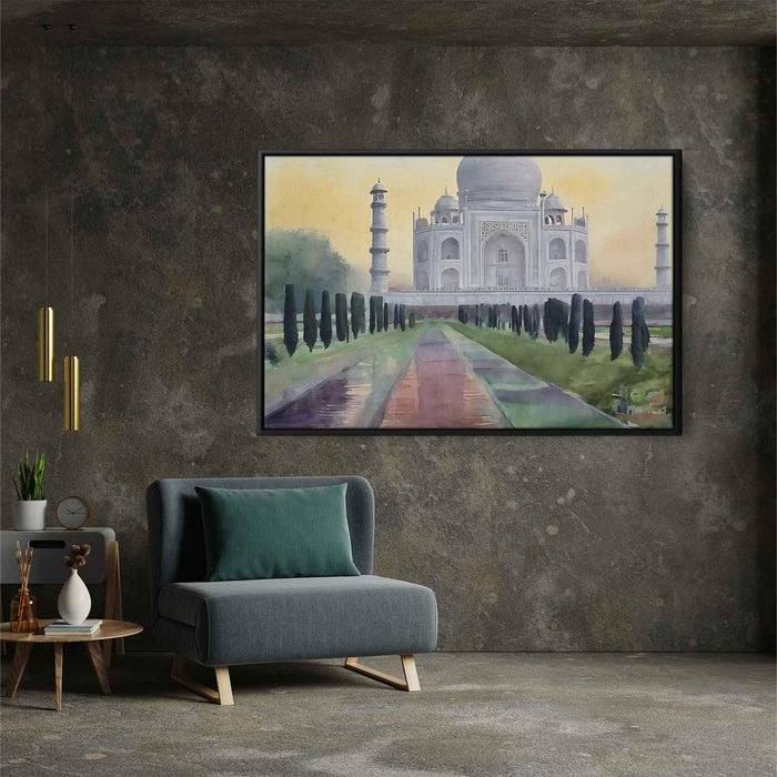 Watercolor Taj Mahal #104 - Kanvah