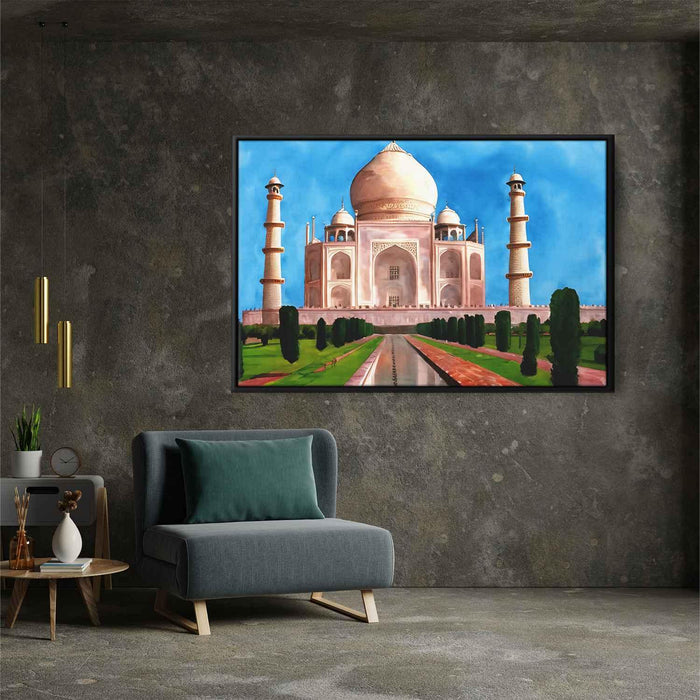 Watercolor Taj Mahal #116 - Kanvah