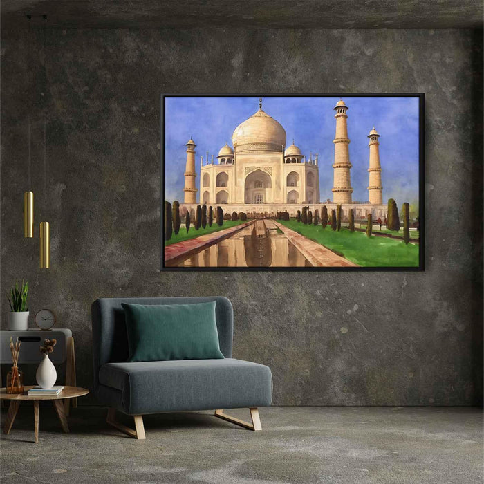 Watercolor Taj Mahal #129 - Kanvah