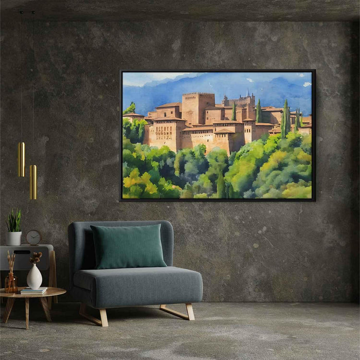 Watercolor Alhambra #120 - Kanvah