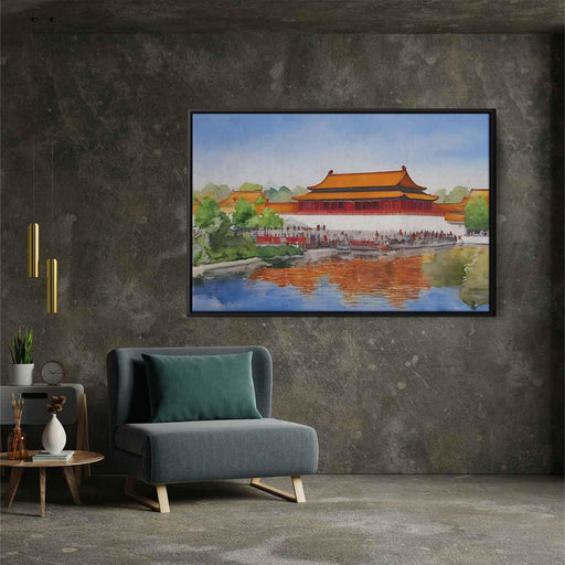 Watercolor Forbidden City #104 - Kanvah