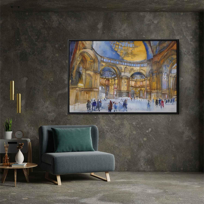 Watercolor Hagia Sophia #116 - Kanvah