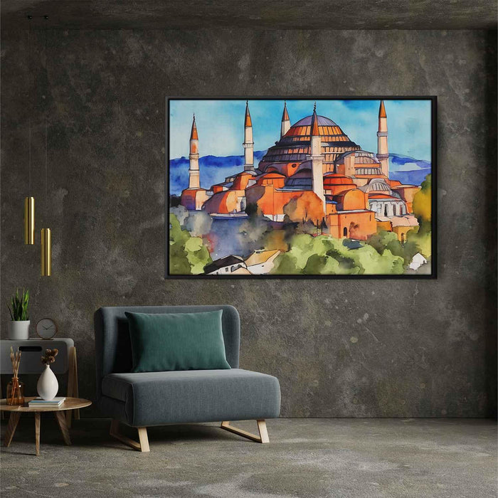 Watercolor Hagia Sophia #120 - Kanvah