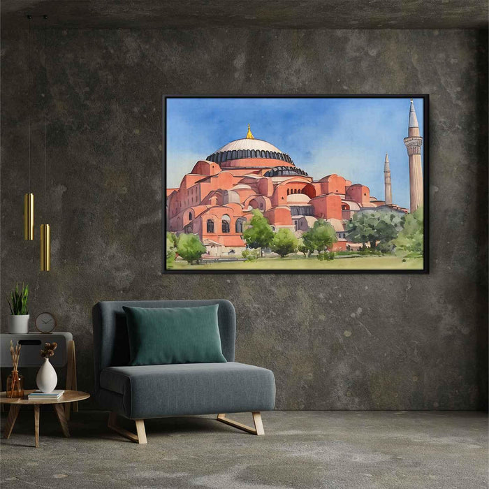 Watercolor Hagia Sophia #125 - Kanvah