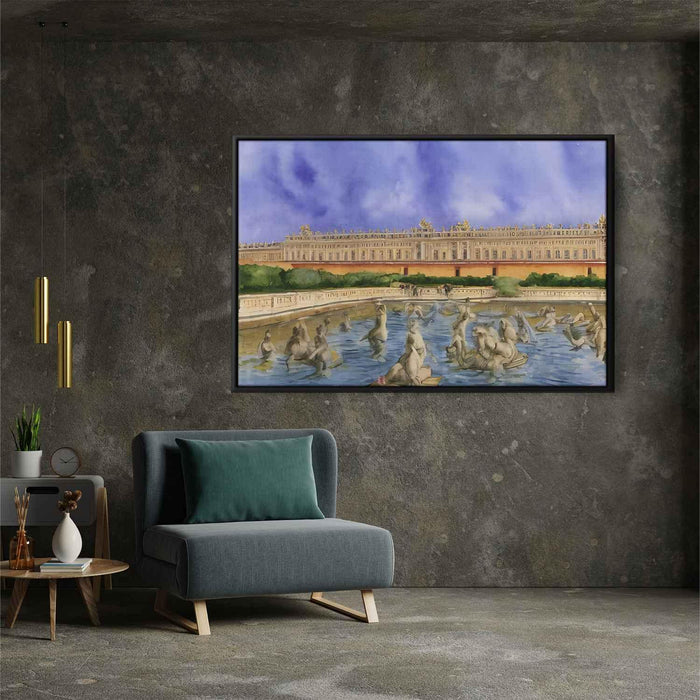Watercolor Palace of Versailles #116 - Kanvah