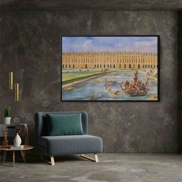 Watercolor Palace of Versailles #120 - Kanvah