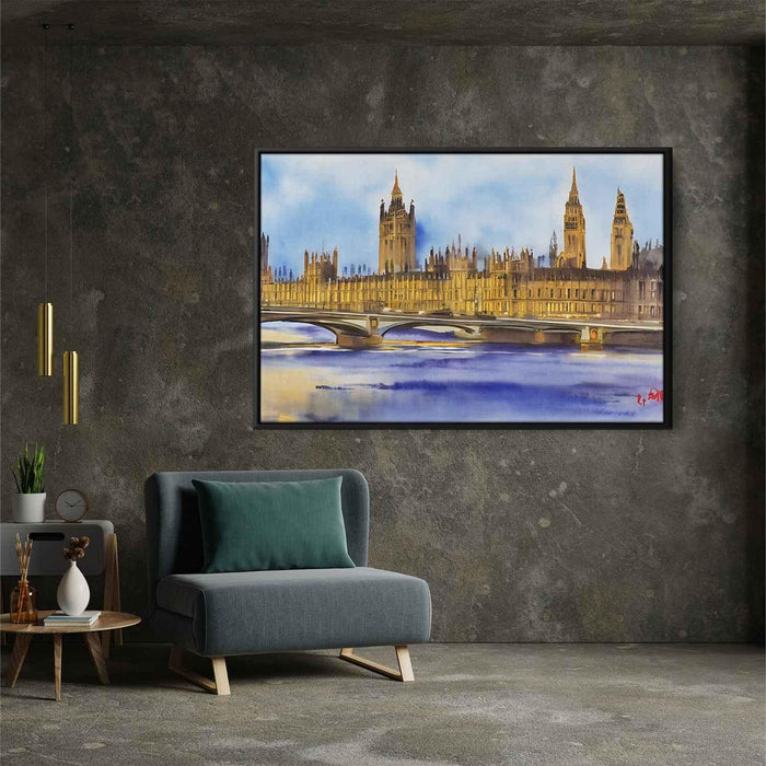 Watercolor Palace of Westminster #109 - Kanvah