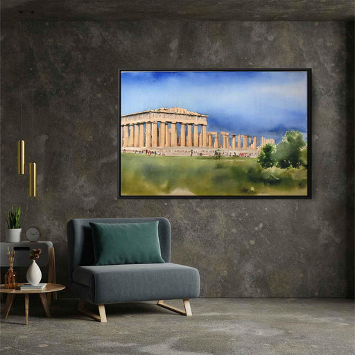 Watercolor Parthenon #119 - Kanvah