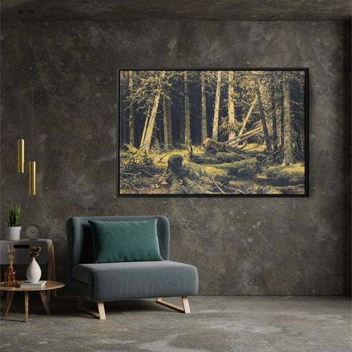 Wind Fallen Trees by Ivan Shishkin - Canvas Artwork