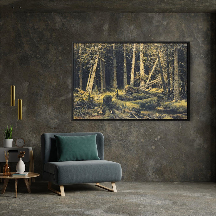 Wind Fallen Trees by Ivan Shishkin - Canvas Artwork