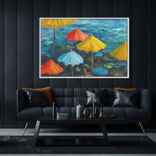 Abstract Beach Umbrellas #120 - Kanvah