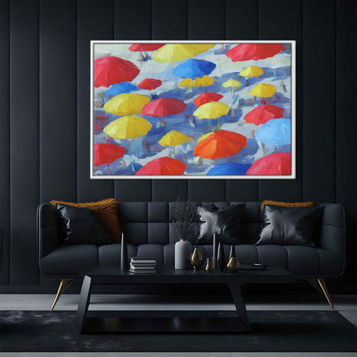 Abstract Beach Umbrellas #138 - Kanvah