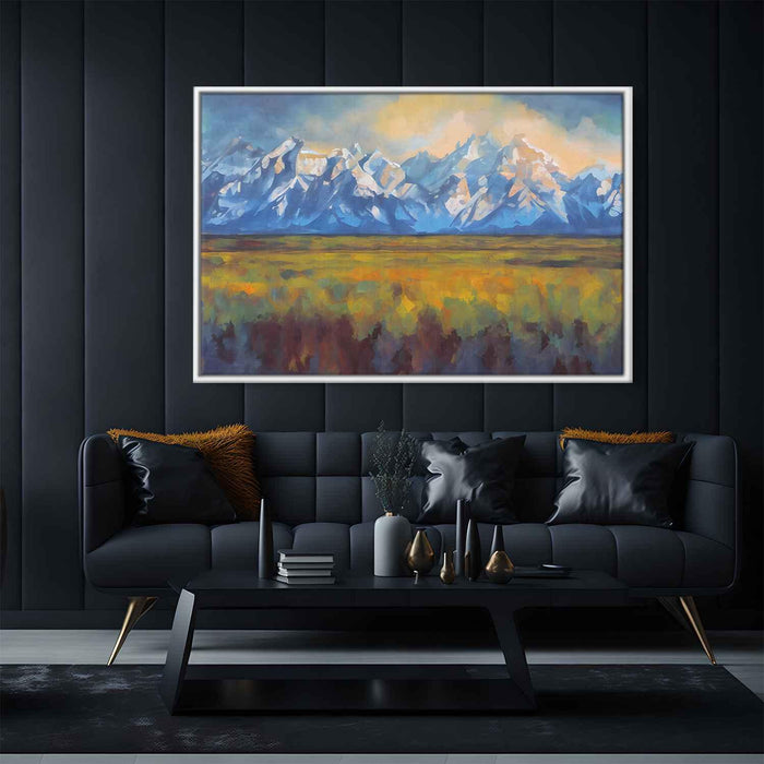 Abstract Grand Tetons #116 - Kanvah