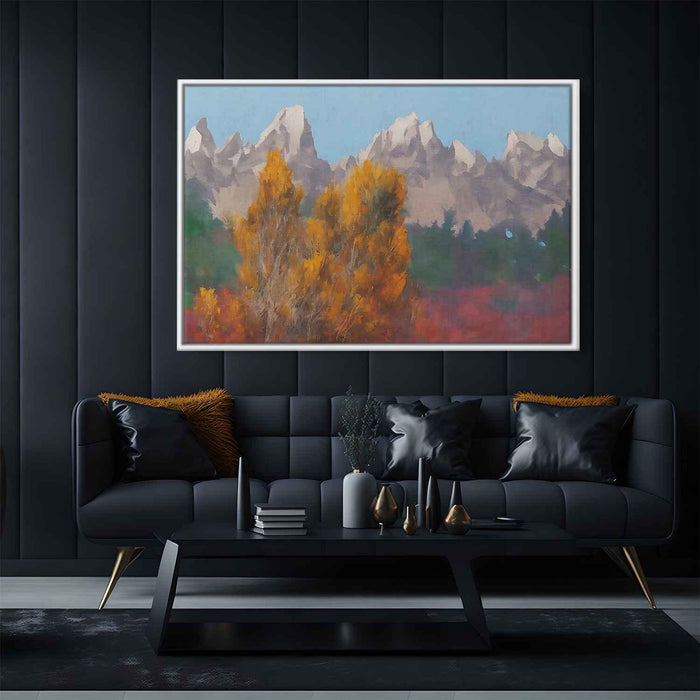 Abstract Grand Tetons #125 - Kanvah