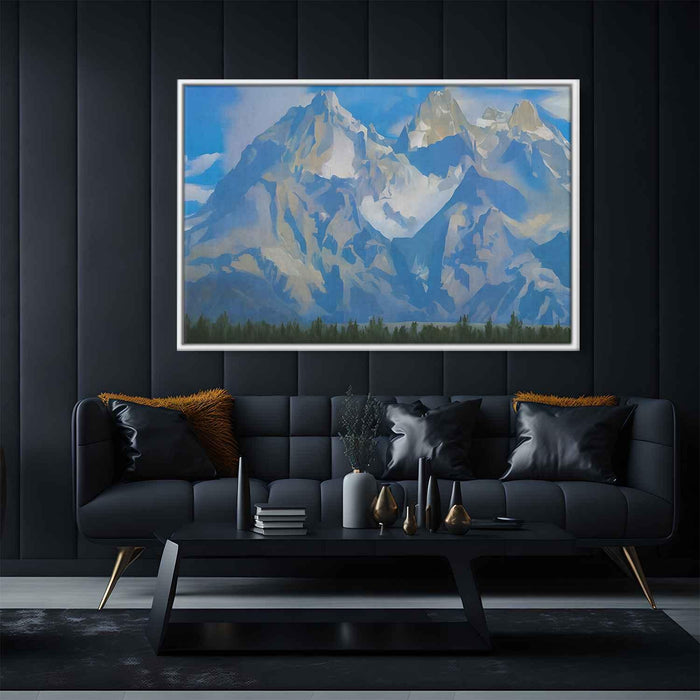 Abstract Grand Tetons #129 - Kanvah