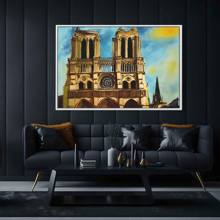 Abstract Notre Dame Cathedral #125 - Kanvah