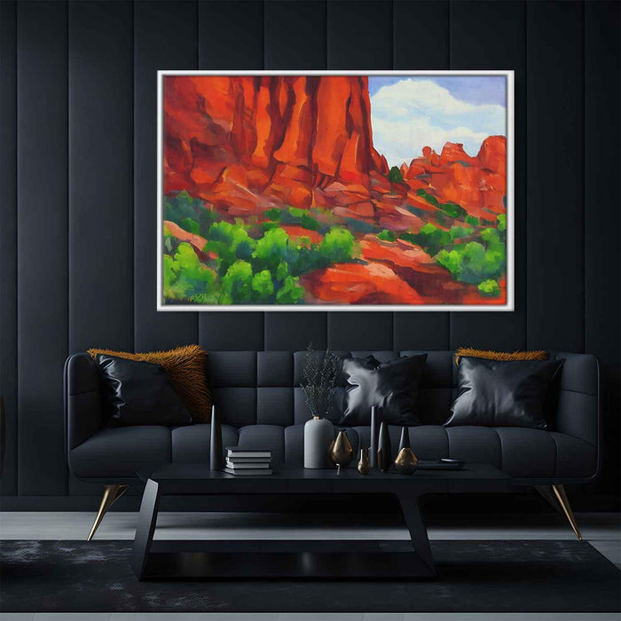 Abstract Sedona Red Rocks #120 - Kanvah