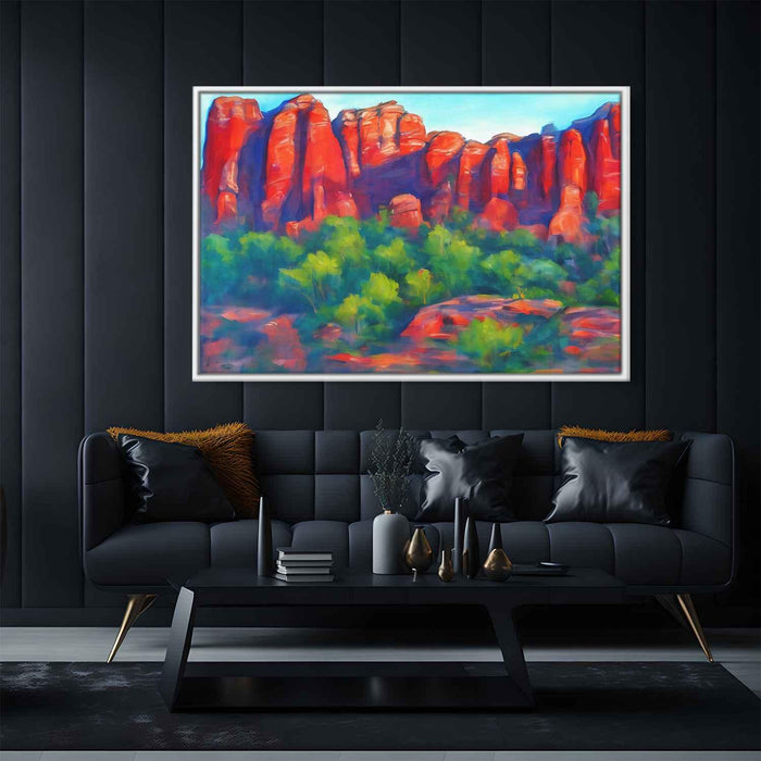 Abstract Sedona Red Rocks #125 - Kanvah