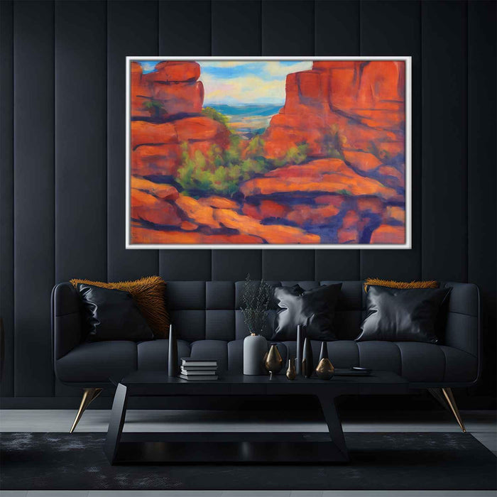 Abstract Sedona Red Rocks #137 - Kanvah