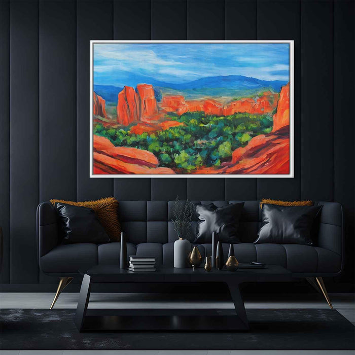 Abstract Sedona Red Rocks #138 - Kanvah